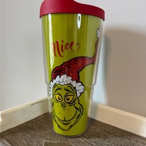 Dr. Seuss The Grinch Themed 24 oz Tervis Tumbler with Lid